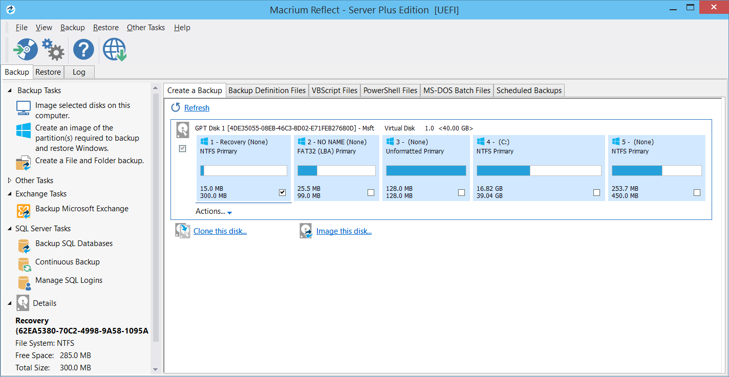 macrium reflect clone to larger disk