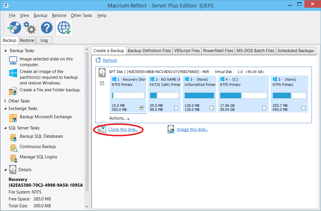 macrium reflect clone drive won t boot