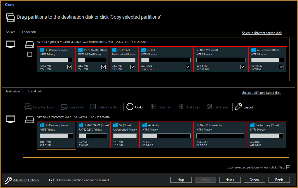 space between buttons on resize