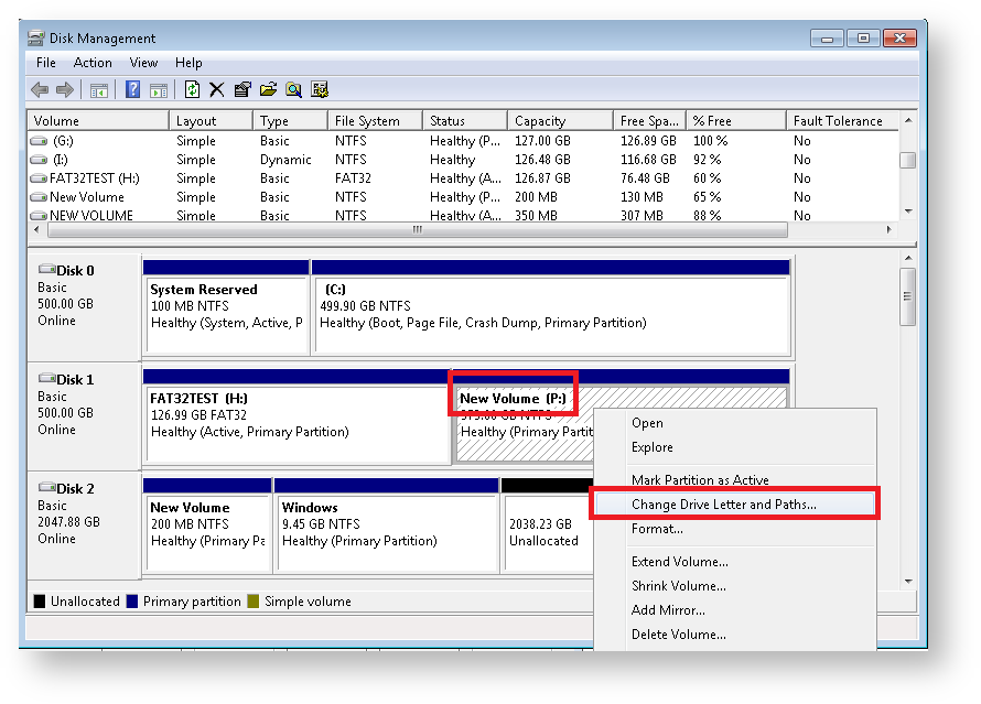 Drive letters assigned to restored or cloned partitions Drive letters assigned to restored or cloned partitions