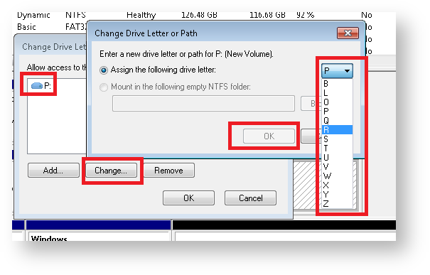 Drive letters assigned to restored or cloned partitions Drive letters assigned to restored or cloned partitions