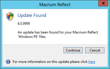 macrium reflect boot cd